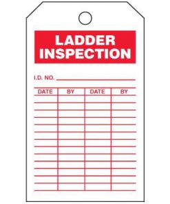 LADDER INSPECTION TAGS (EACH) - 25/PKG